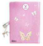 Butterfly Ballet 3D Lockable Diary - Pink Poppy Australia