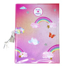 Unicorn Butterfly 3D Lockable Diary - Pink Poppy Australia