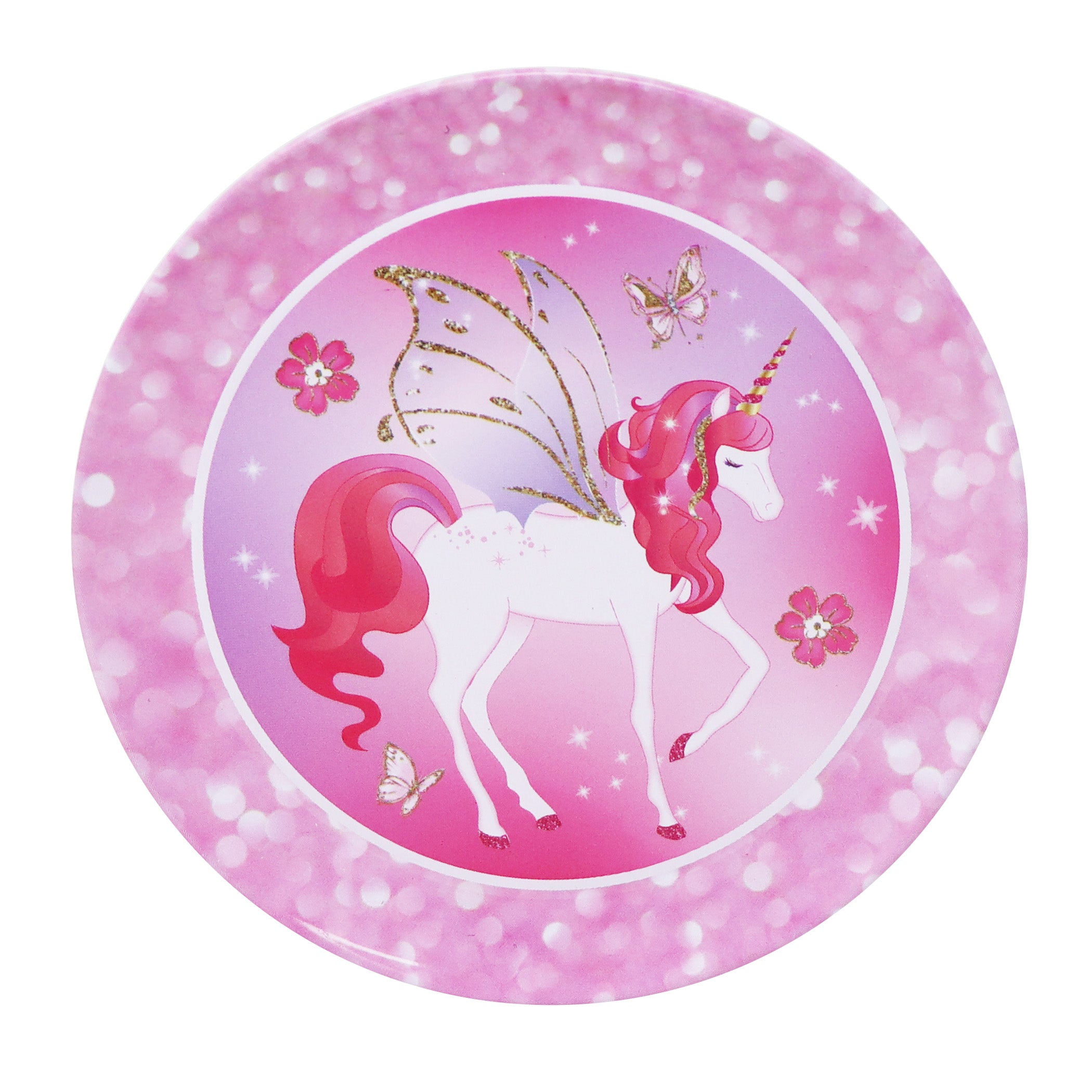 Unicorn Princess 15 Piece Tin Tea Set In Carry Case - Pink Poppy Australia