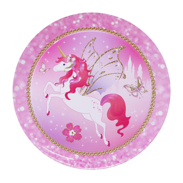 Unicorn Princess 15 Piece Tin Tea Set In Carry Case - Pink Poppy Australia