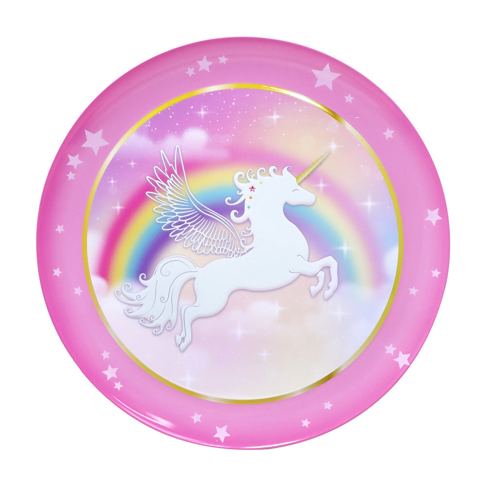 Unicorn Dreamer 15 Piece Tin Tea Set In Carry Case - Pink Poppy Australia