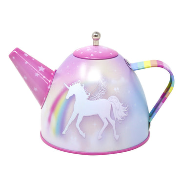 Unicorn Dreamer 15 Piece Tin Tea Set In Carry Case - Pink Poppy Australia