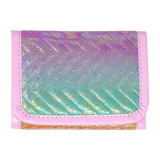 Unicorn Dreamer Quilted Rainbow Wallet - Pink Poppy Australia