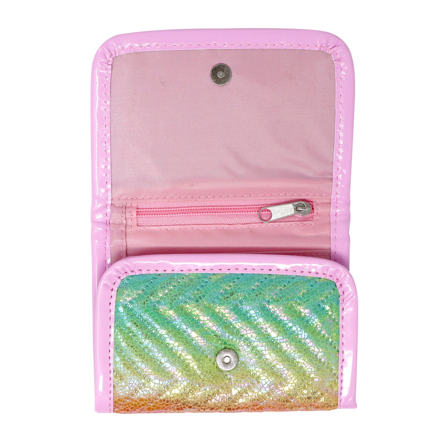 Unicorn Dreamer Quilted Rainbow Wallet - Pink Poppy Australia