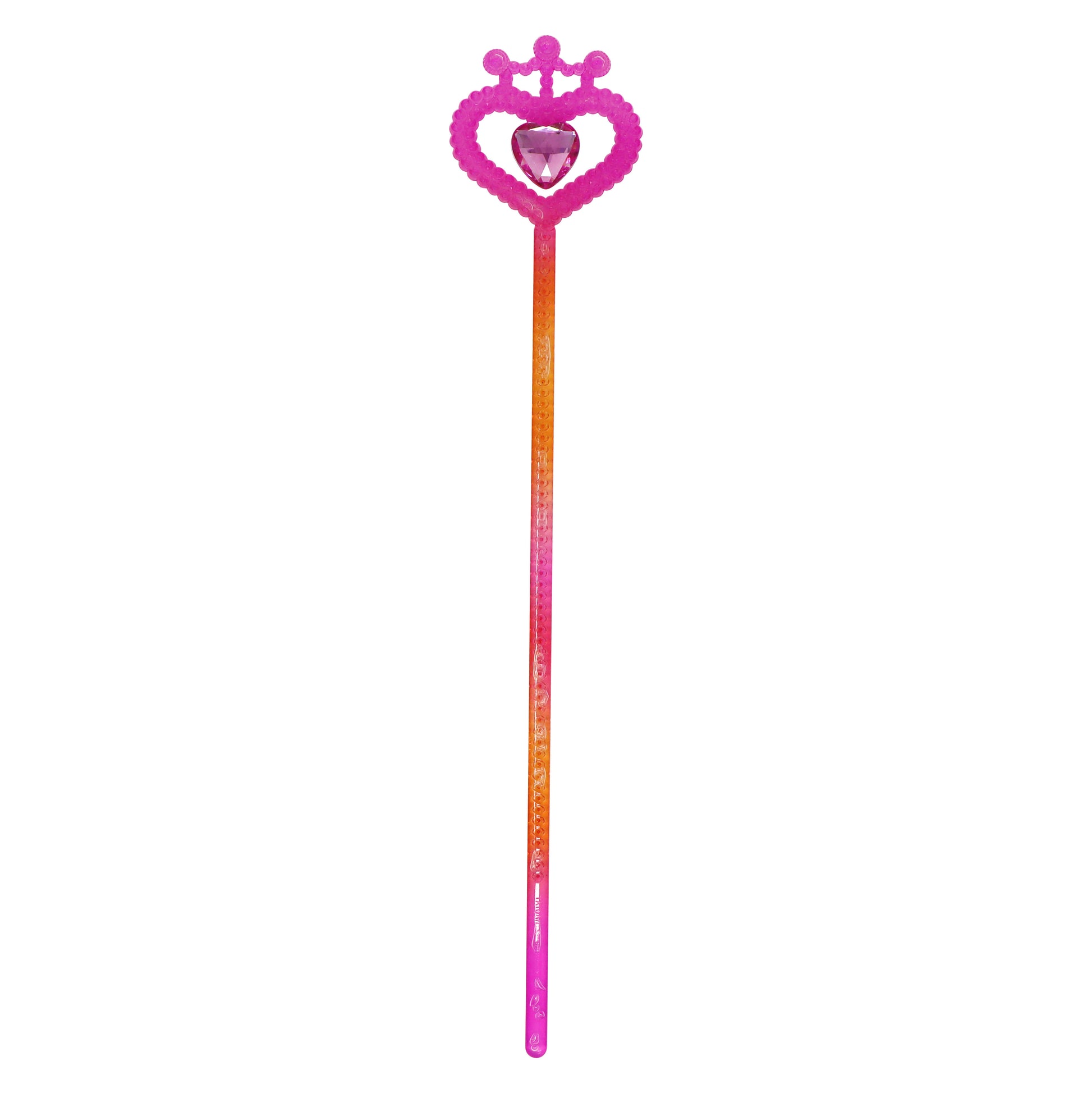 Fairy Butterfly Jewel Heart Wand - Pink Poppy Australia