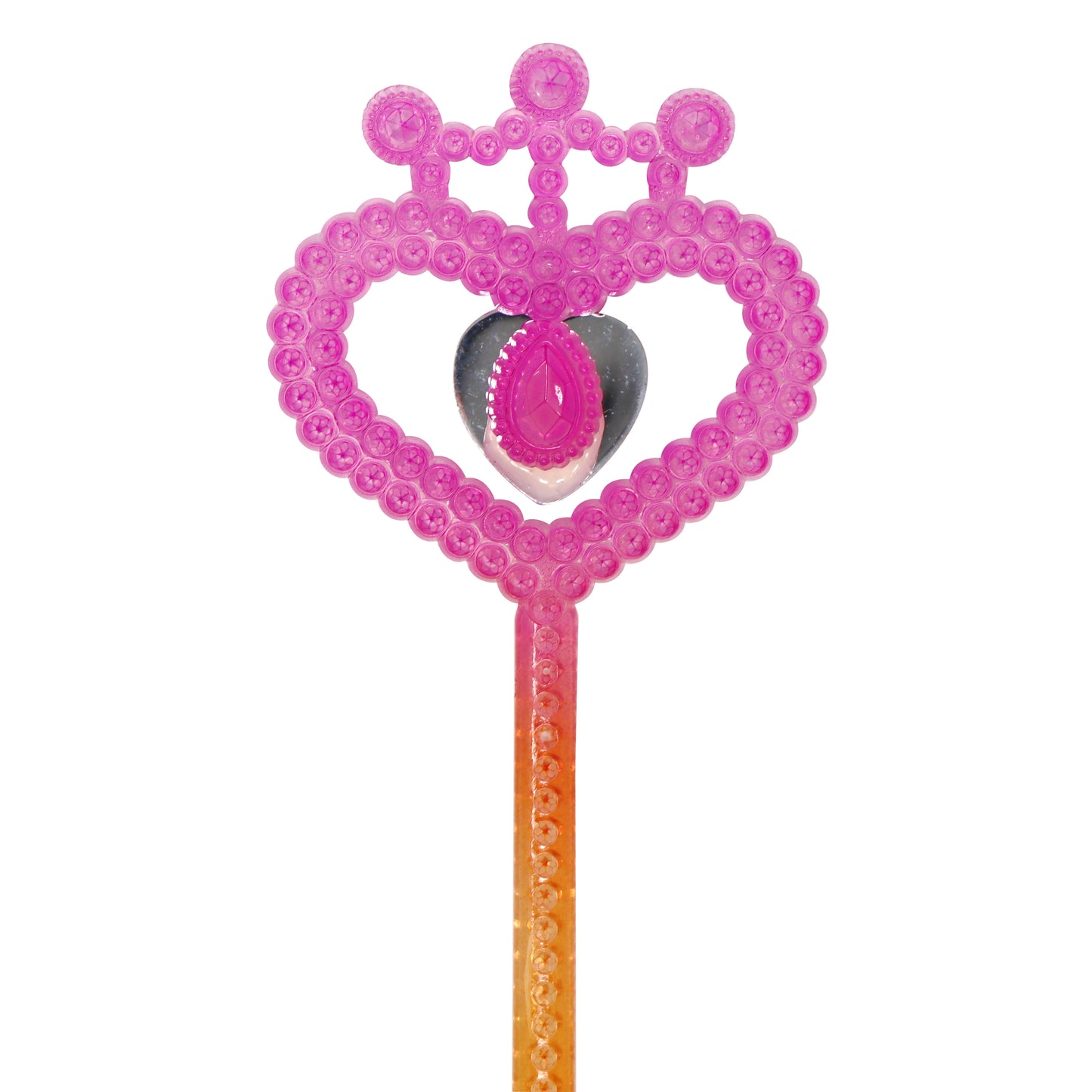 Fairy Butterfly Jewel Heart Wand - Pink Poppy Australia