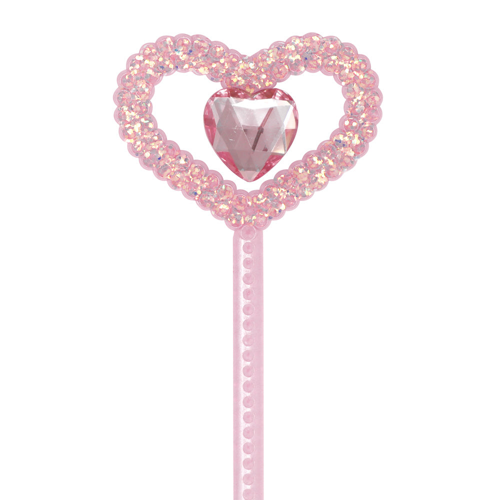 Ballerina Jewel Heart Wand - Pink Poppy Australia