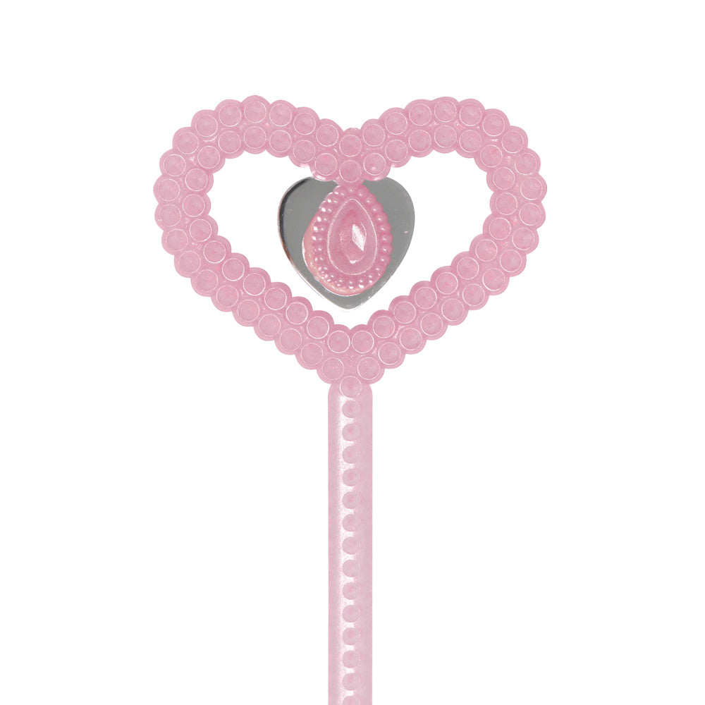 Ballerina Jewel Heart Wand - Pink Poppy Australia