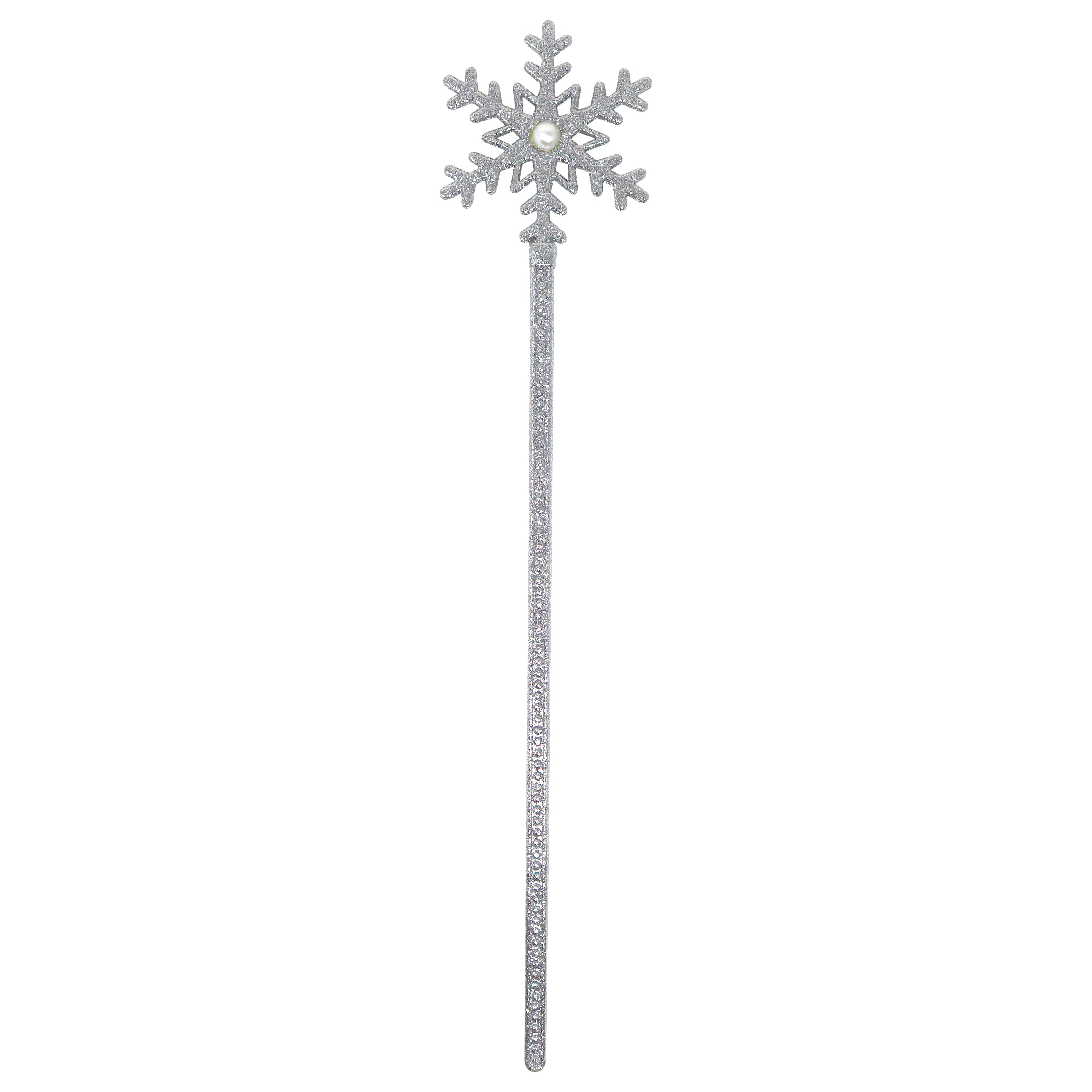 Silver Wish Snowflake Wand - Pink Poppy Australia