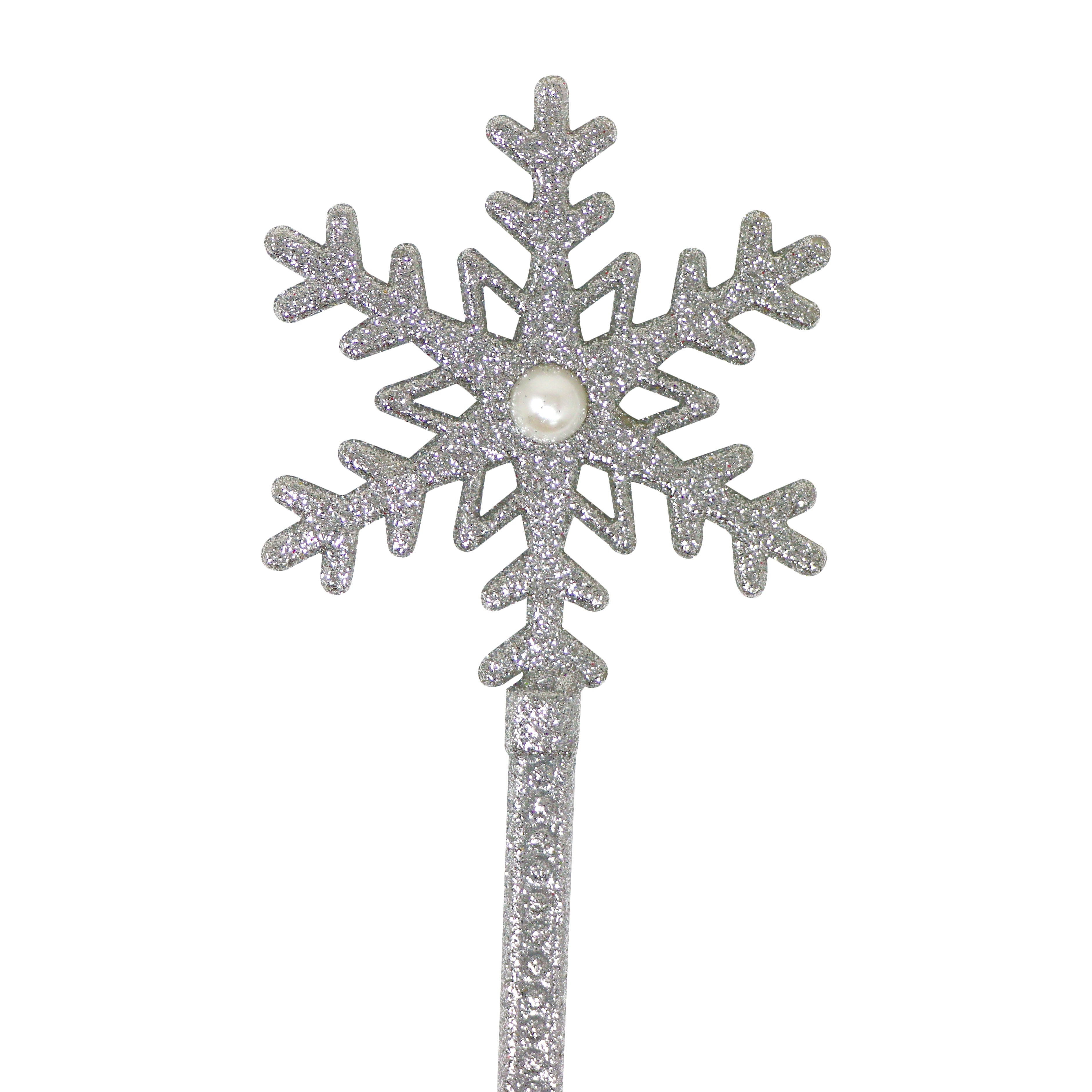 Silver Wish Snowflake Wand - Pink Poppy Australia