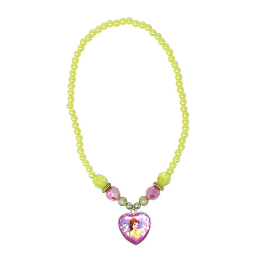 Disney Princess Belle Necklace - Pink Poppy