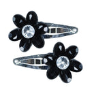 Glamour Collection Hairclips - Pink Poppy