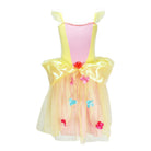 Yellow Flower Fairy Magic Sparkle Dress - Pink Poppy