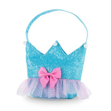 Forever Sparkle Crown Handbag-Blue - Pink Poppy